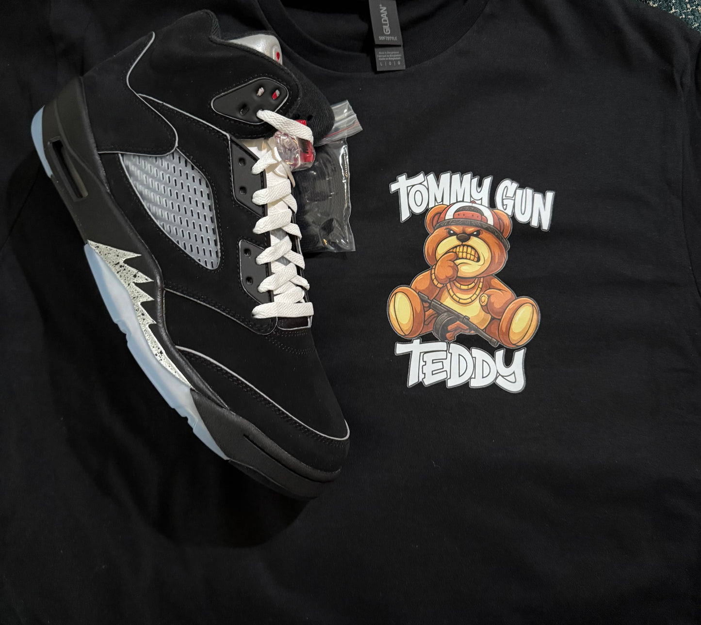 Tommy Gun Teddy Angry T-Shirt