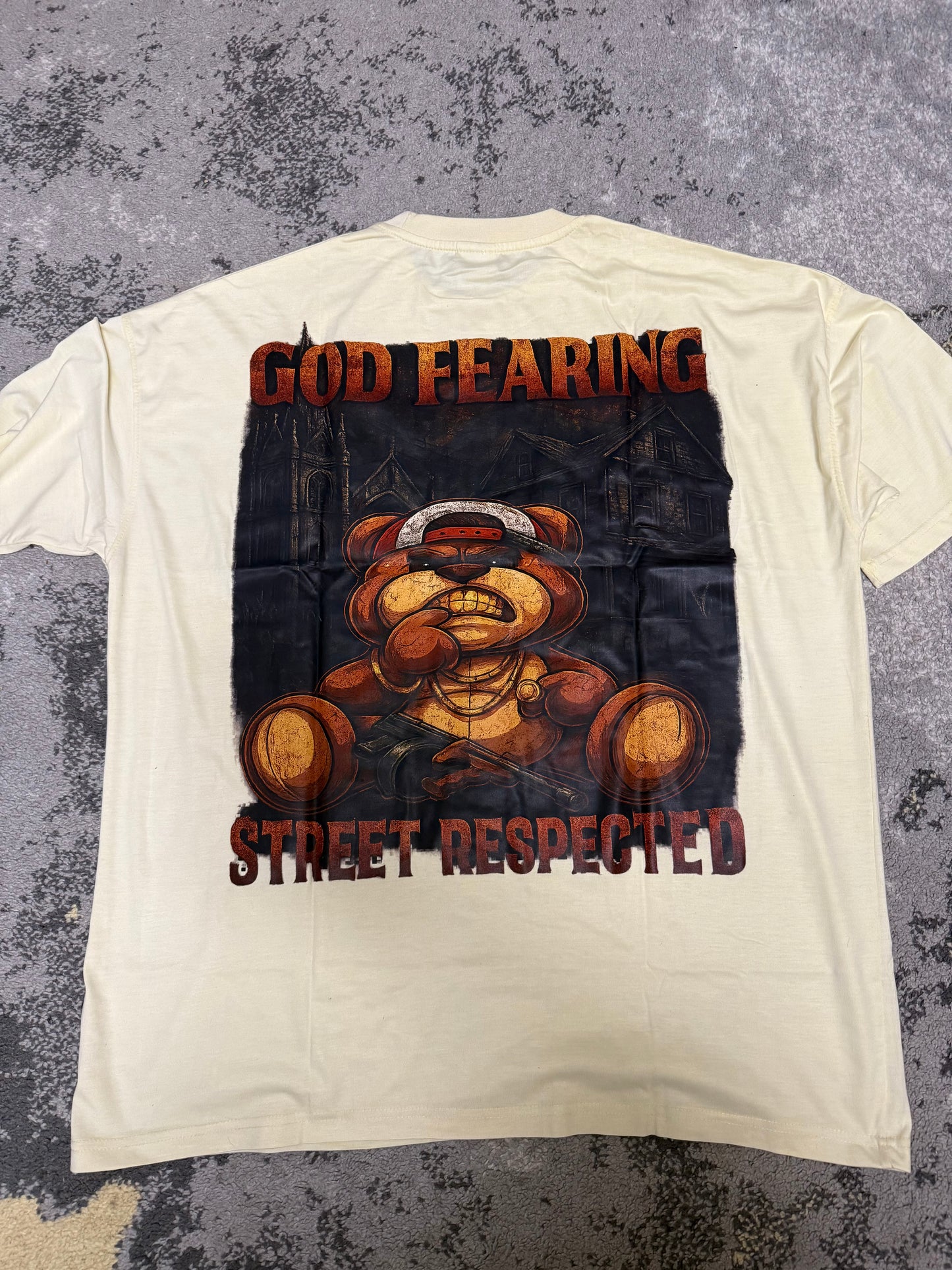 Cream TGT “God Fearing” T-Shirt
